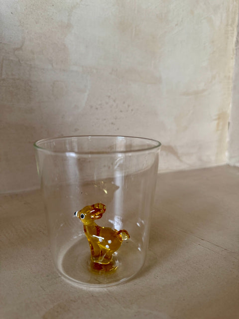 3D glas 'Animale'