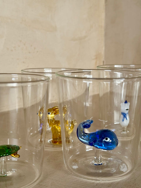 3D glas 'Animale'