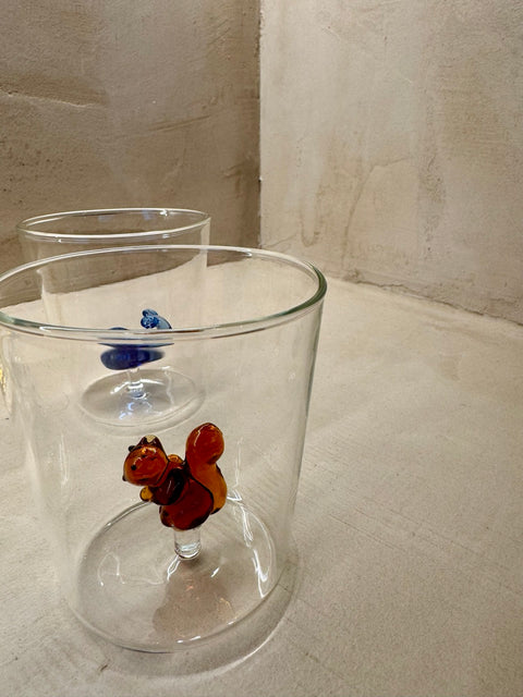 3D glas 'Animale'